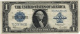1923 $1 XF Silver Certificate Currency