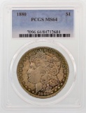 1880 $1 Morgan Silver Dollar Coin PCGS MS64