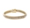 1.85 ctw Diamond Bracelet - 14KT Yellow And White Gold