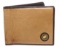 Hunting World Beige Leather Bifold Wallet