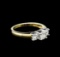 1.00 ctw Diamond Ring - 14KT Yellow Gold