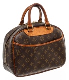 Louis Vuitton Monogram Canvas Leather Trouville Bag