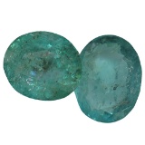4.87 ctw Oval Mixed Emerald Parcel