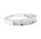 0.9 ctw Diamond Ring - 18KT White Gold