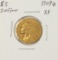 1909-D $5 Indian Head Half Eagle Gold Coin