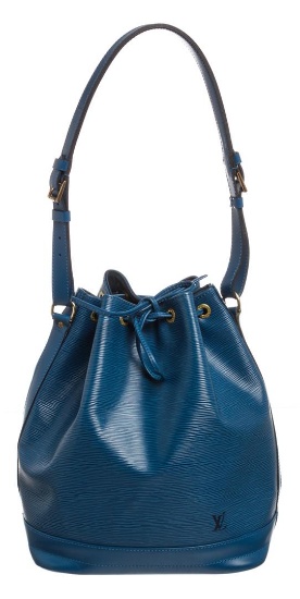 Louis Vuitton Blue Epi Leather Noe GM Drawstring Shoulder Bag