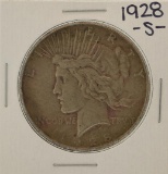 1928-S $1 Peace Silver Dollar Coin