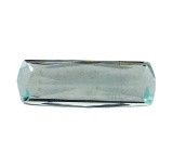 5.76 ct.Natural Cushion Cut Aquamarine