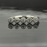 0.29 ctw Diamond Ring - 14KT White Gold