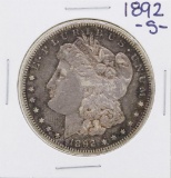 1892-S $1 Morgan Silver Dollar Coin