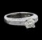 1.69 ctw Diamond Ring - 18KT White Gold