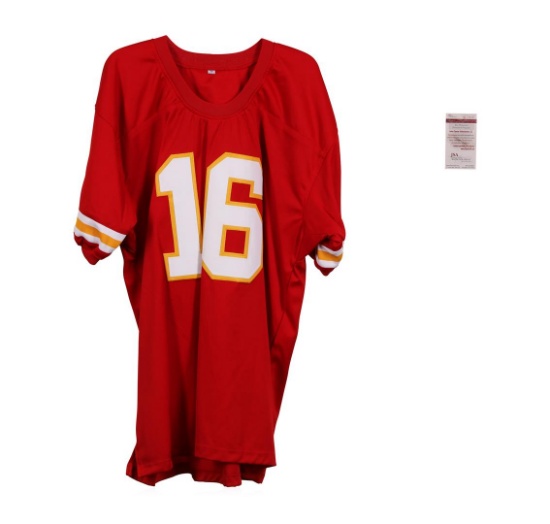 Kansas City Chiefs Len Dawson Autographed Jersey