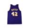 PSA Certified James Worthy Autographed Basketball Jersey