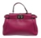 Fendi Pink Nappa Leather Peekaboo Micro Crossbody Handbag