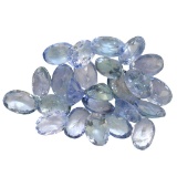 12.54 ctw Oval Mixed Tanzanite Parcel