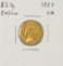 1927 $2 1/2 Indian Head Quarter Eagle Gold Coin