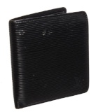 Louis Vuitton Black Epi Leather Marco Bifold Wallet