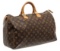 Louis Vuitton Monogram Canvas Leather Speedy 40 cm Bag