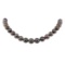 2.98 ctw Ruby, Diamond and Tahitian Pearl Necklace - 14KT Yellow Gold
