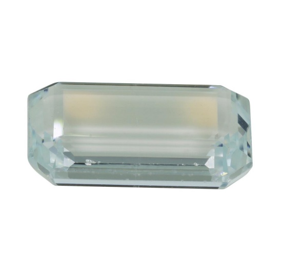 7.65 ct. Natural Emerald Cut Aquamarine