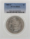 1885-O $1 Morgan Silver Dollar Coin PCGS MS63