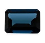 45.02 ct.Natural Emerald Cut London Blue Topaz