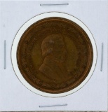 Circa 1880 Franklin Pierce George H Lovett Medal Red Brown