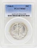 1946-S Walking Liberty Half Dollar Coin PCGS MS65