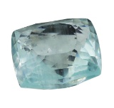 5.34 ct.Natural Cushion Cut Aquamarine