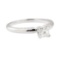 0.43 ctw Diamond Solitaire Ring - 14KT White Gold