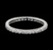 0.50 ctw Diamond Eternity Ring - 14KT White Gold