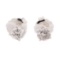 2.08 ctw Diamond Earrings - 14KT White Gold