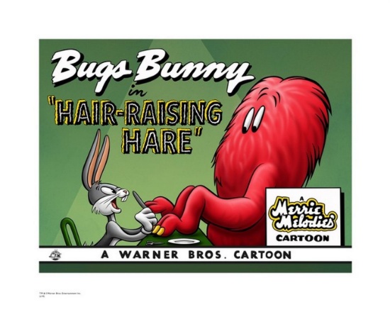 Warner Brothers Hologram Hair Raising Hare