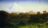 Mt. Hood Oregon by Albert Bierstadt