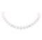 0.33 ctw Diamond and South Sea Pearl Necklace - 14KT White Gold