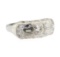 0.67 ctw Diamond Ring - Platinum