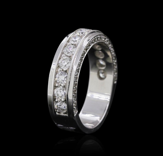 18KT White Gold 0.94 ctw Diamond Ring