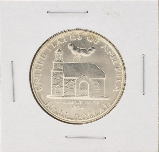 1938 Delaware Centennial Commemorative Half Dollar Coin