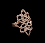 0.65 ctw Diamond Ring - 14KT Rose Gold