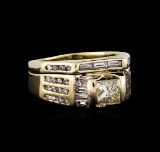 14KT Yellow Gold 1.41 ctw Diamond Ring