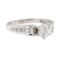 1.59 ctw Diamond Ring - 14KT White Gold