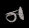 1.34 ctw Diamond Ring - 14KT White Gold