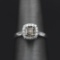 0.80 ctw Diamond Ring - 14KT White Gold