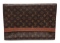 Louis Vuitton Monogram Canvas Leather Vintage Document Holder