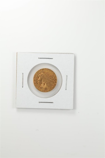 1911-S $5 Indian Head Half Eagle Gold Coin