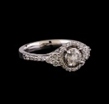 1.08 ctw Diamond Ring - 14KT White Gold