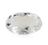 3.90 ct.Natural Oval Cut Aquamarine