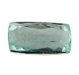 14.23 ct.Natural Cushion Cut Aquamarine