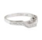 0.20 ctw Diamond Ring - Platinum and 18KT White Gold