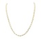 Fancy Link Chain Necklace - 14KT Yellow Gold